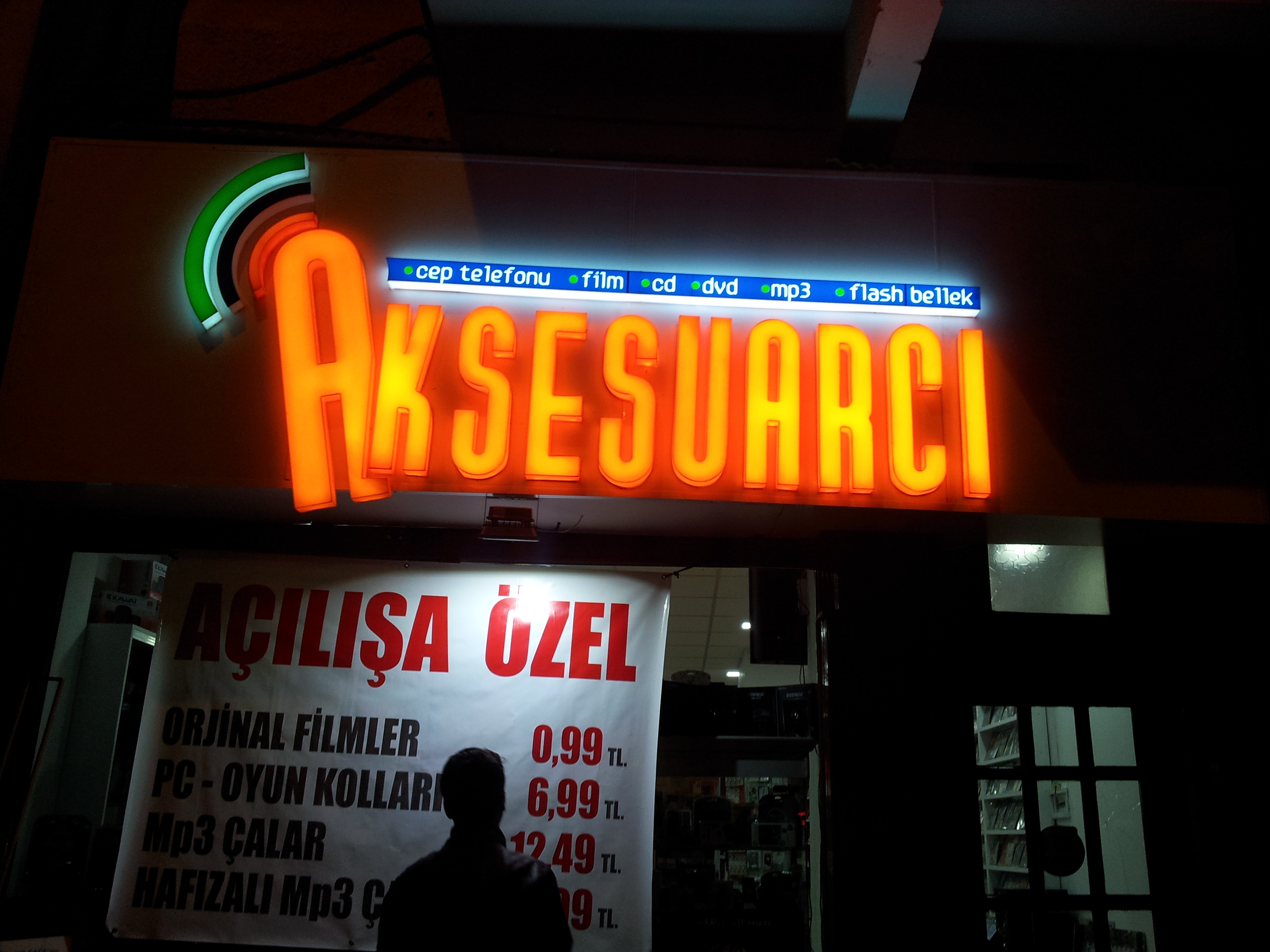 Pleksi Kutu Harf Tabela 3